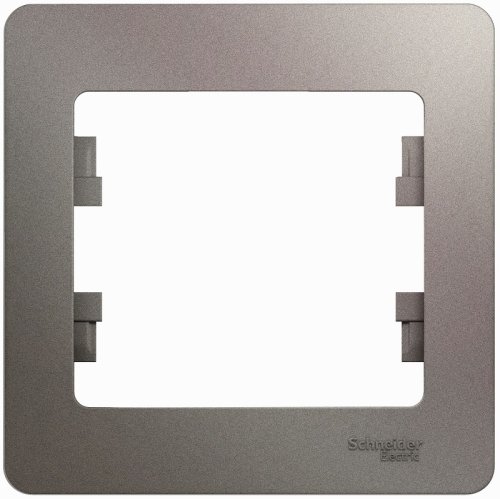 Рамка горизонтальная Systeme Electric Glossa 1-м. платина фото Рамка горизонтальная Systeme Electric Glossa 1-м. платина картинка